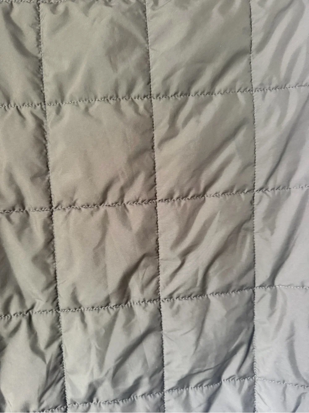 Banana Republic Men's Quilted Olive Vest Jacket Zip Pockets Lightweight Fall